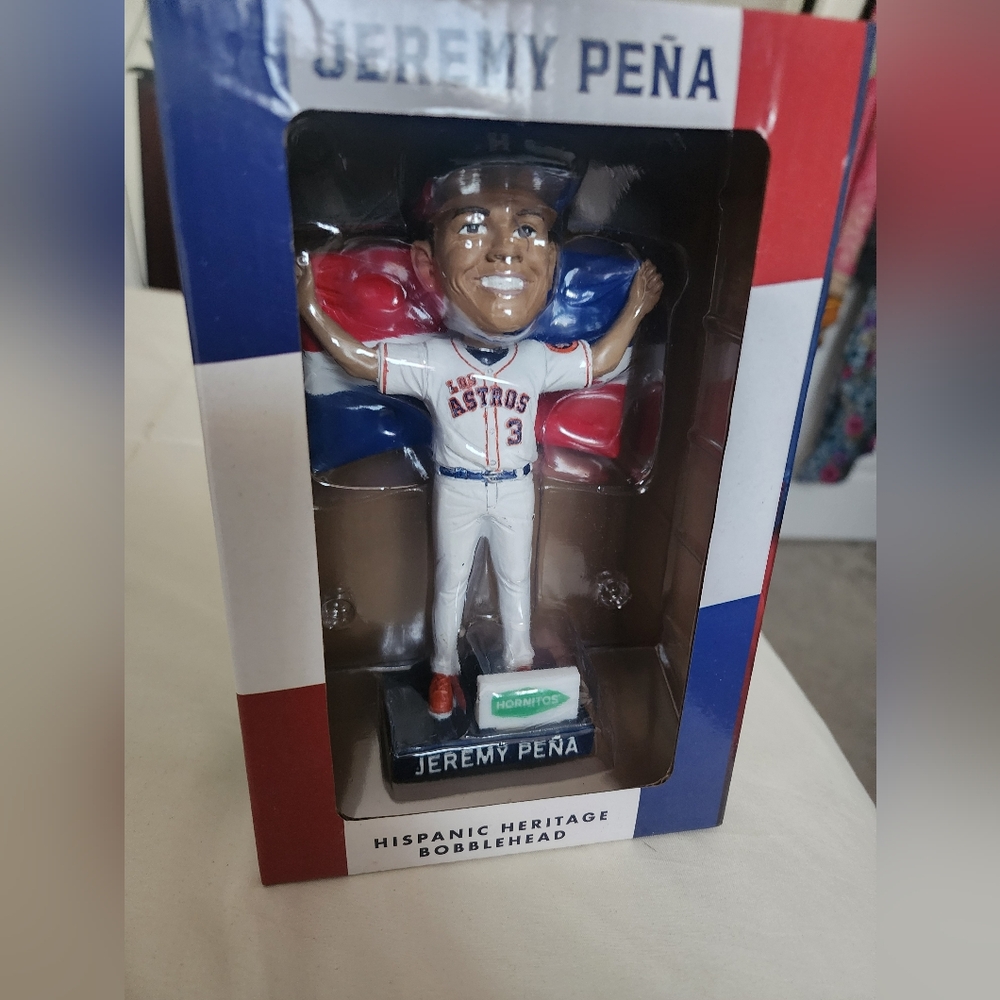 Jeremy Pena Hispanic Heritage bobblehead